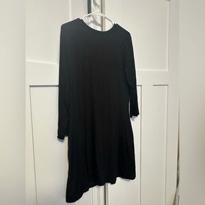 HEIMISH USA Black Long Sleeve Crew Neck Dress